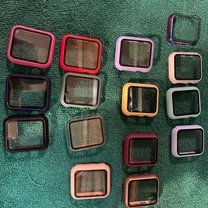 set of 15 Apple Watch screen protectors